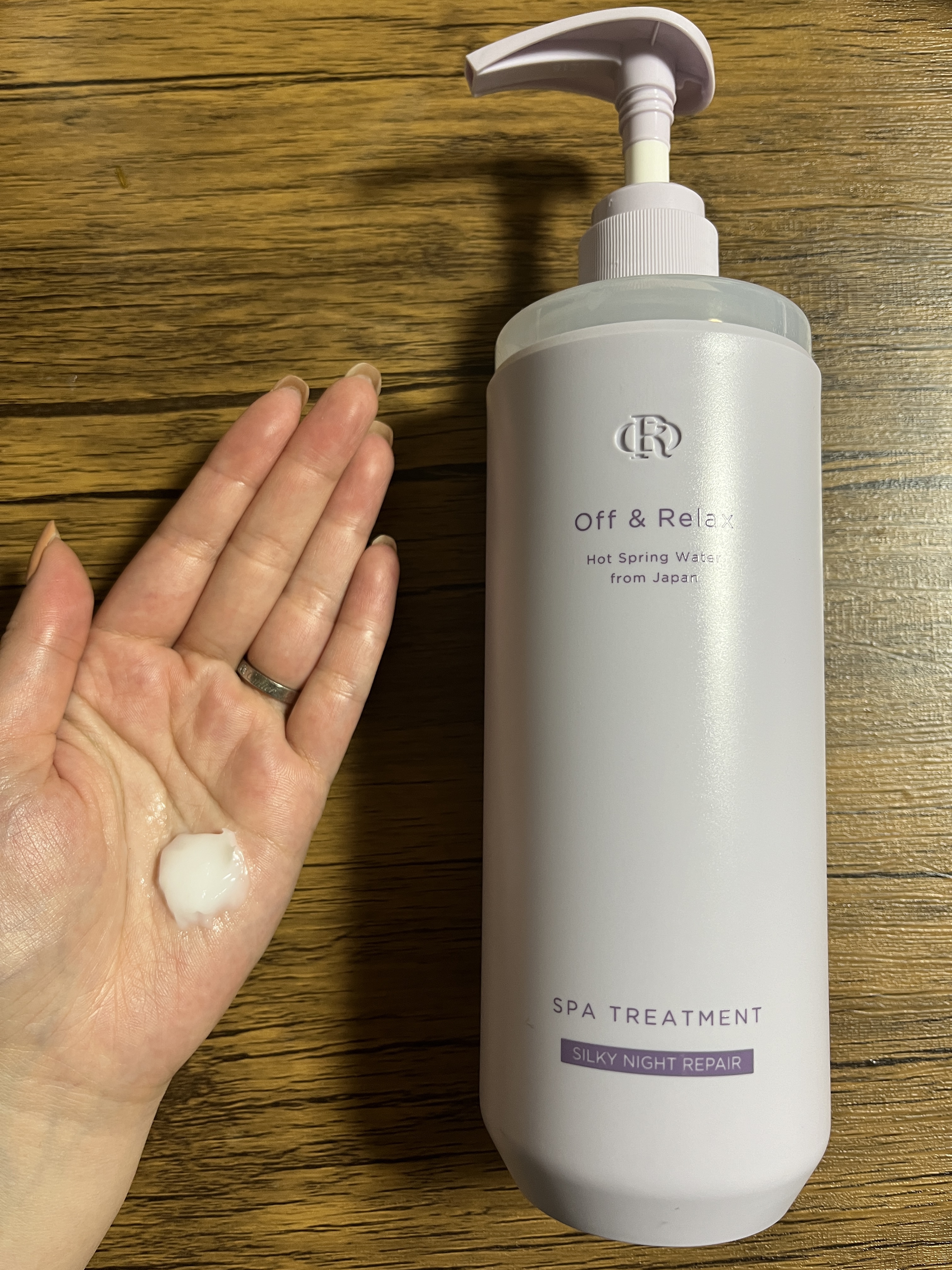 ＯＲ スパ・シャンプー／ヘアトリートメント シルキーナイトリペア  ＯＲ スパ・ヘアトリートメント/Off&Relax/市販シャンプーを使ったクチコミ（1枚目）