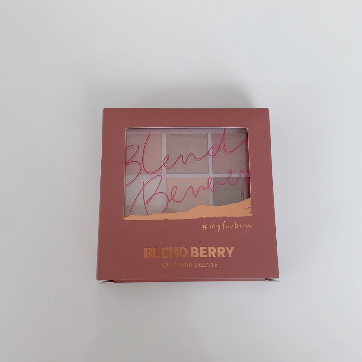 オーラクリエイション/BLEND BERRY/アイシャドウパレットを使ったクチコミ(1枚目)