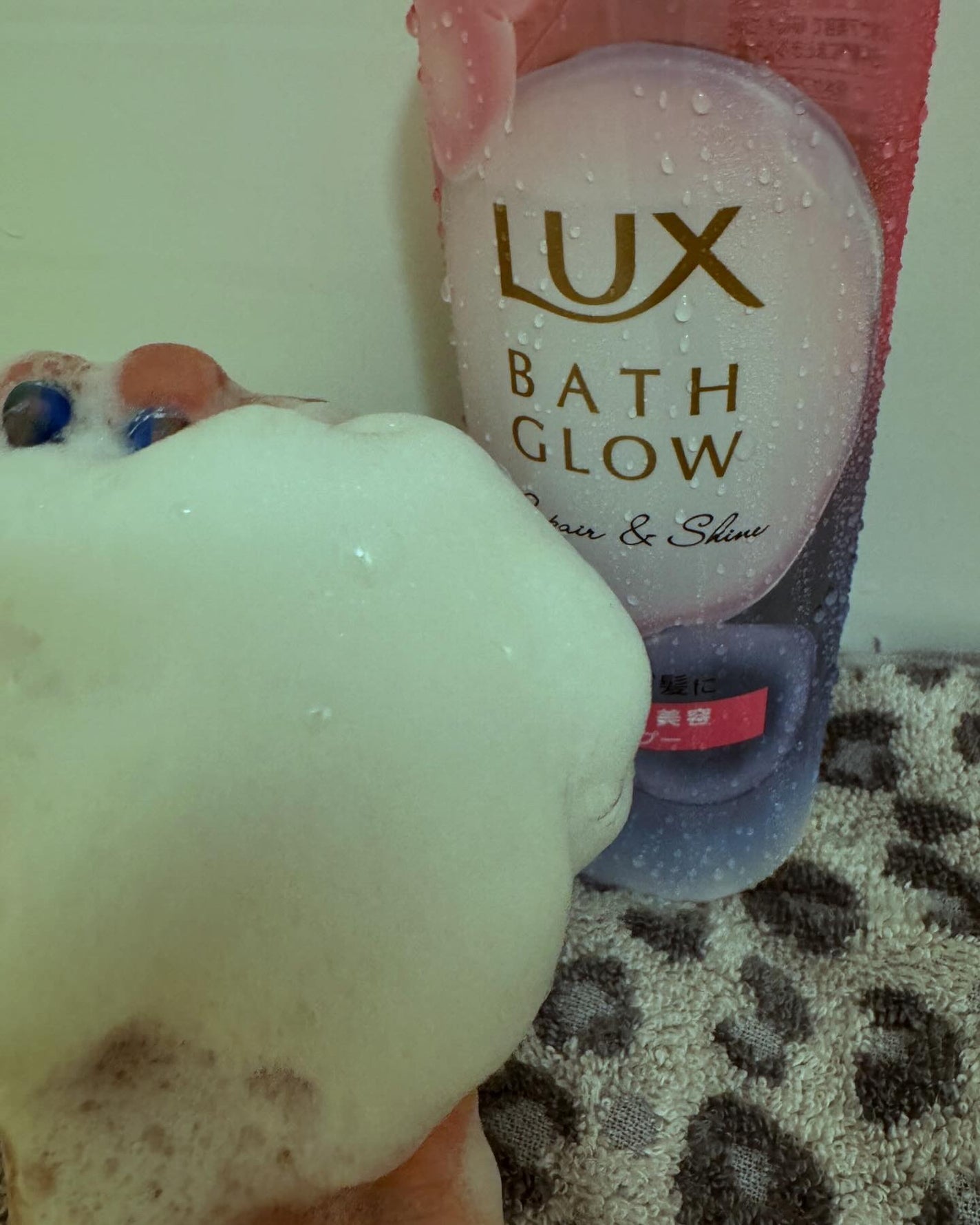 バスグロウ リペア&シャイン シャンプー/トリートメント/LUX/シャンプー・コンディショナーを使ったクチコミ(3枚目)