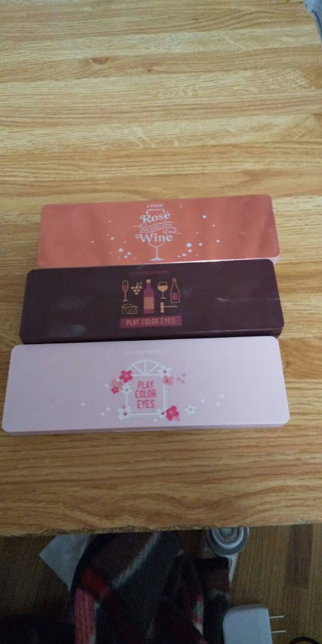 コスメと7MEN侍が大好き!! on LIPS 「3つしかエチュードのプレイカラーアイズ持っていません。ワインカ..」(1枚目)