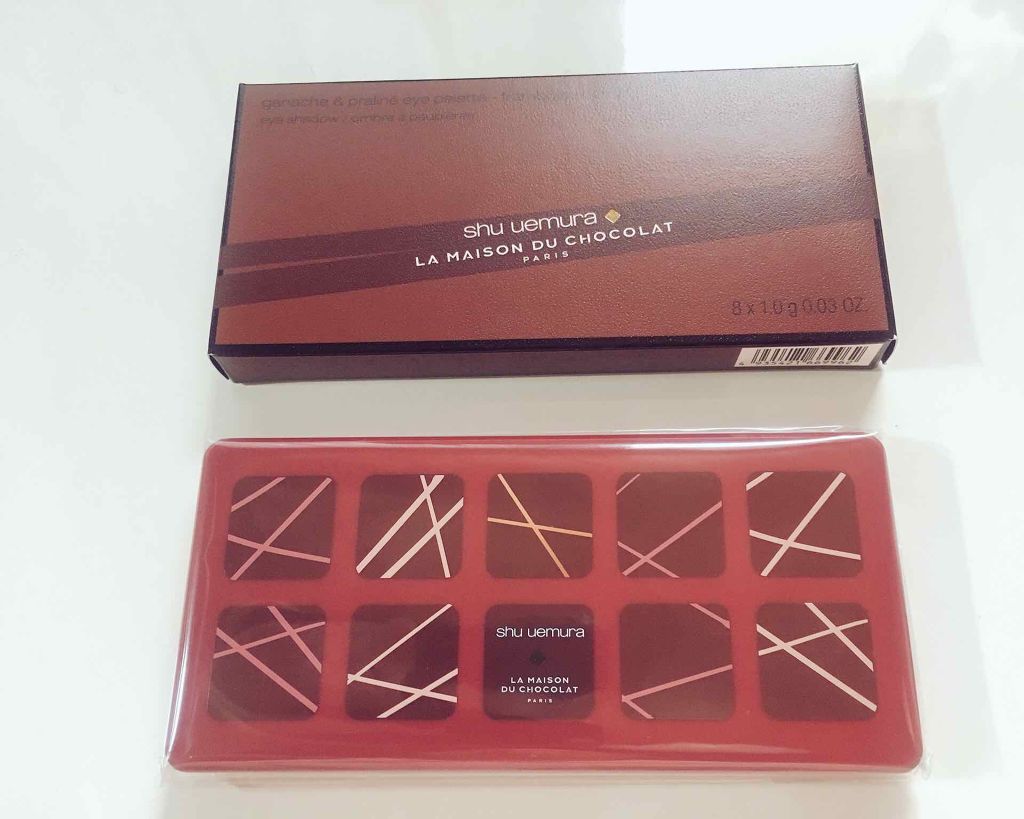ガナッシュ アンド プラリネ アイパレット/shu uemura/アイシャドウパレットを使ったクチコミ(1枚目)