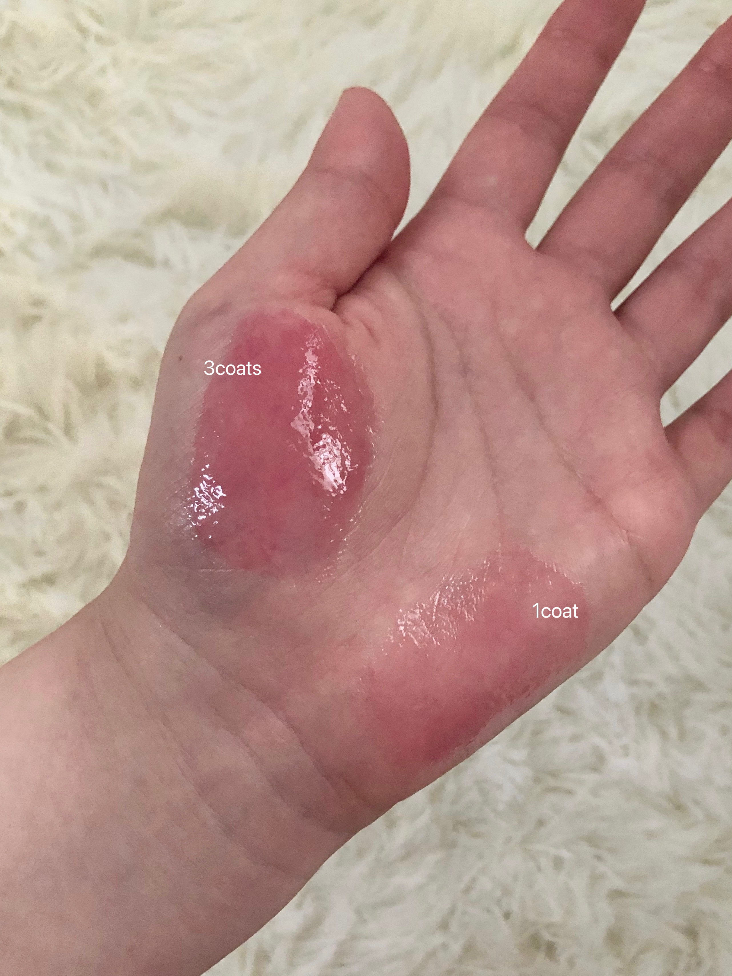 フィー 3Dボリューミンググロス/fwee/リップグロスを使ったクチコミ（3枚目）