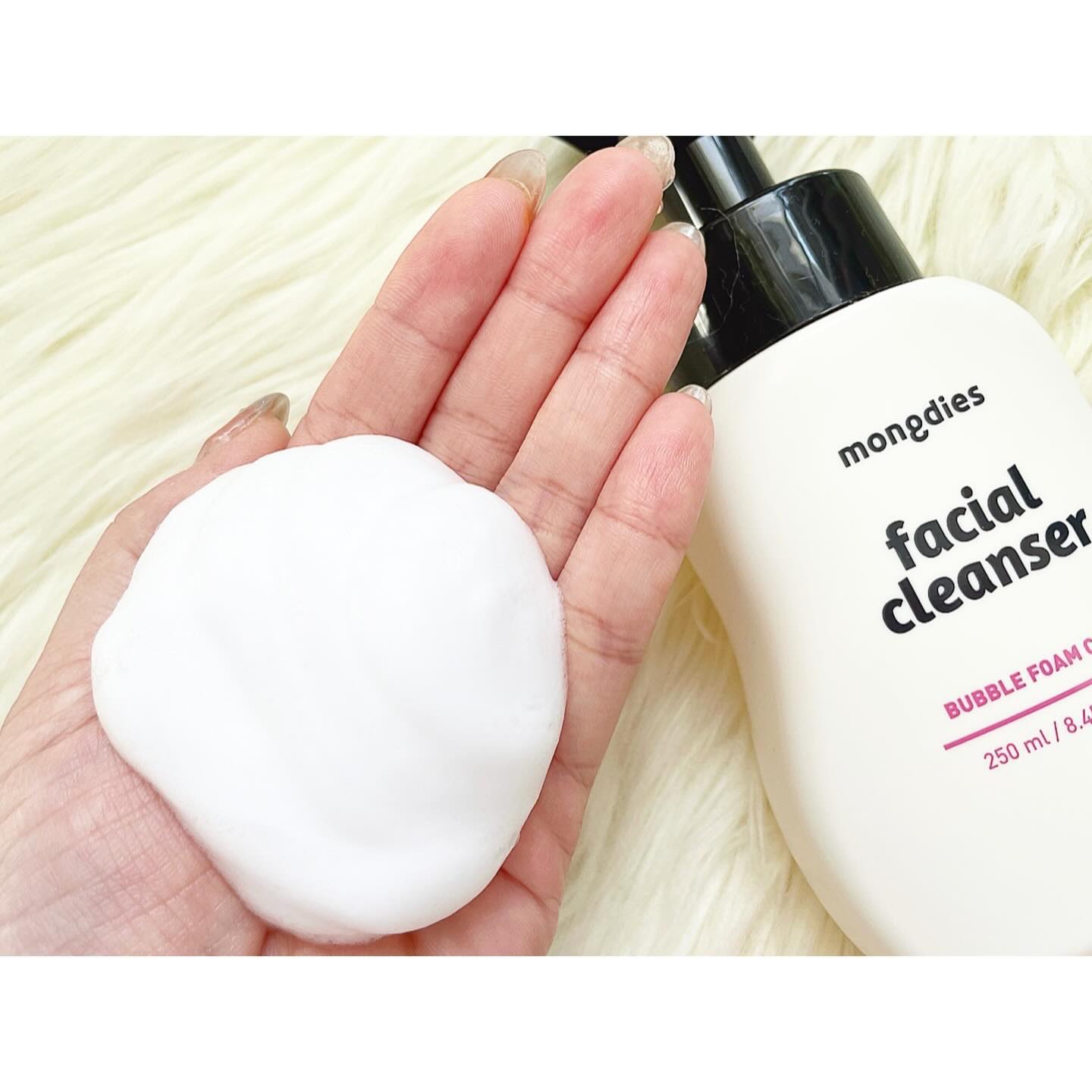 ベビー・弱酸性クレンジングフォーム/モンディエス/泡洗顔を使ったクチコミ（2枚目）