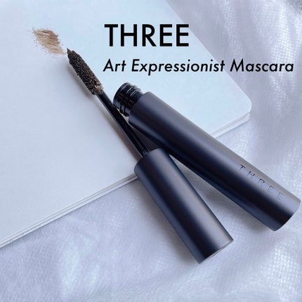 アートエクスプレッショニストマスカラ/THREE/マスカラを使ったクチコミ(1枚目)