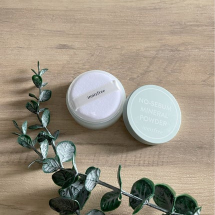 ノーセバム ミネラルパウダー N/innisfree/ルースパウダーを使ったクチコミ(2枚目)