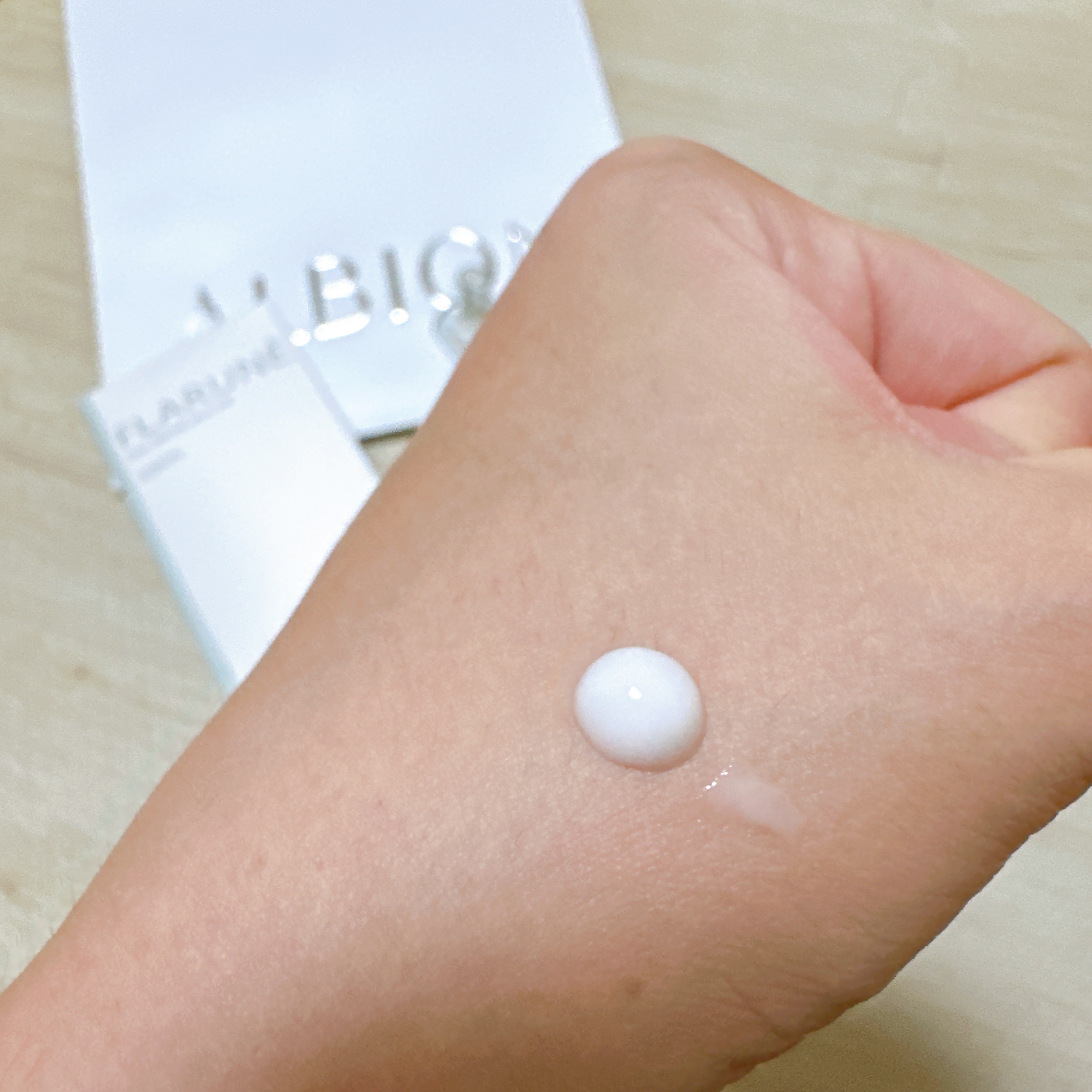 フラルネ フルリファイン ミルク EM 200g/ALBION/乳液を使ったクチコミ（3枚目）