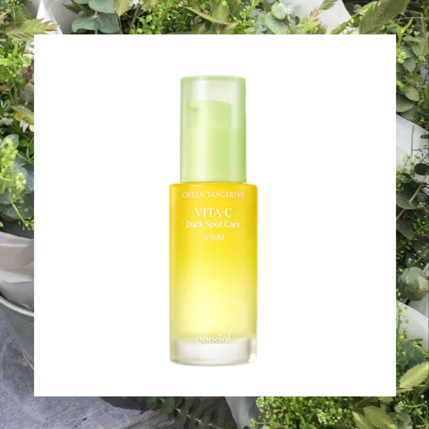 グリーンタンジェリン ビタC ダークスポットケアセラム/goodal/美容液を使ったクチコミ(1枚目)