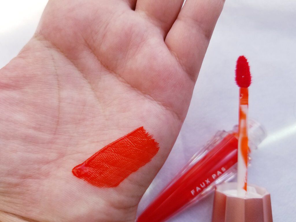 ウォーターアンブレラティント リップ/FAUX PAS PARIS/リップティントを使ったクチコミ（3枚目）