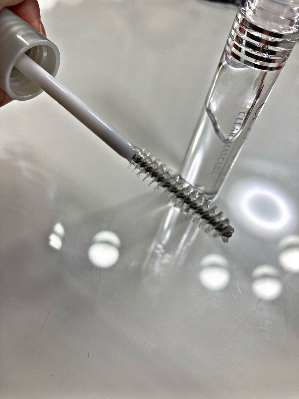 クリア マスカラR/CEZANNE/マスカラ下地を使ったクチコミ(4枚目)