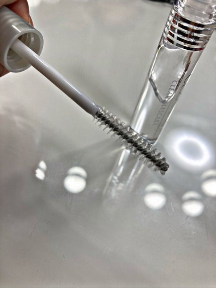 クリア マスカラR/CEZANNE/マスカラ下地を使ったクチコミ(4枚目)