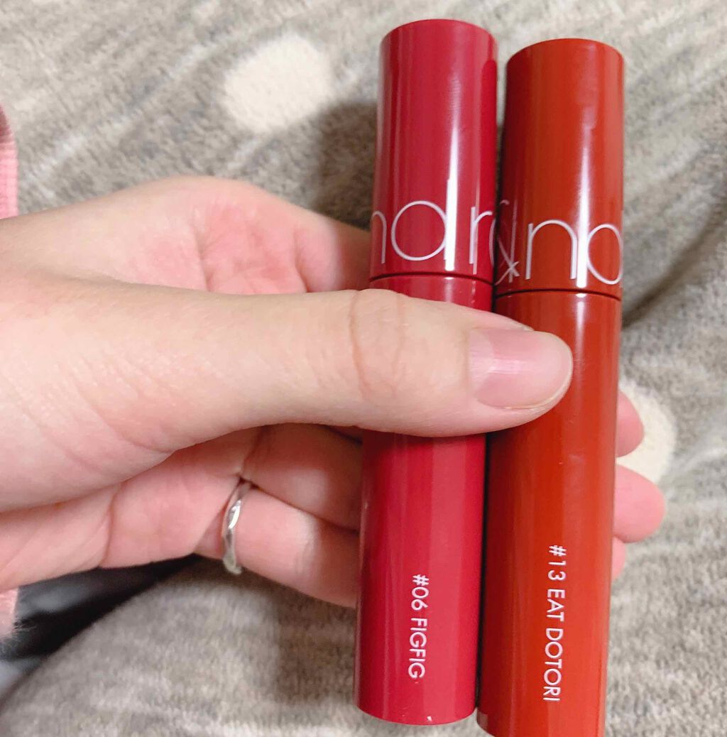 ジューシーラスティングティント/rom&nd/リップティントを使ったクチコミ（1枚目）