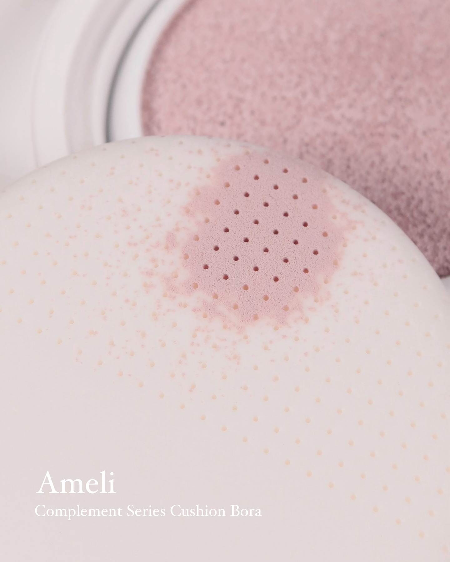 コンプリメントシリーズクッション 紫色(ボラ)/Ameli/クッションファンデーションを使ったクチコミ（2枚目）