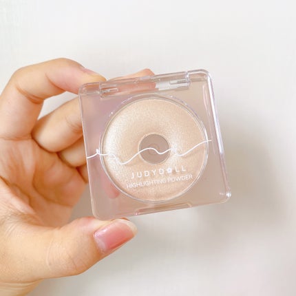 ドーナッツハイライト/JUDYDOLL/パウダーハイライトを使ったクチコミ(1枚目)