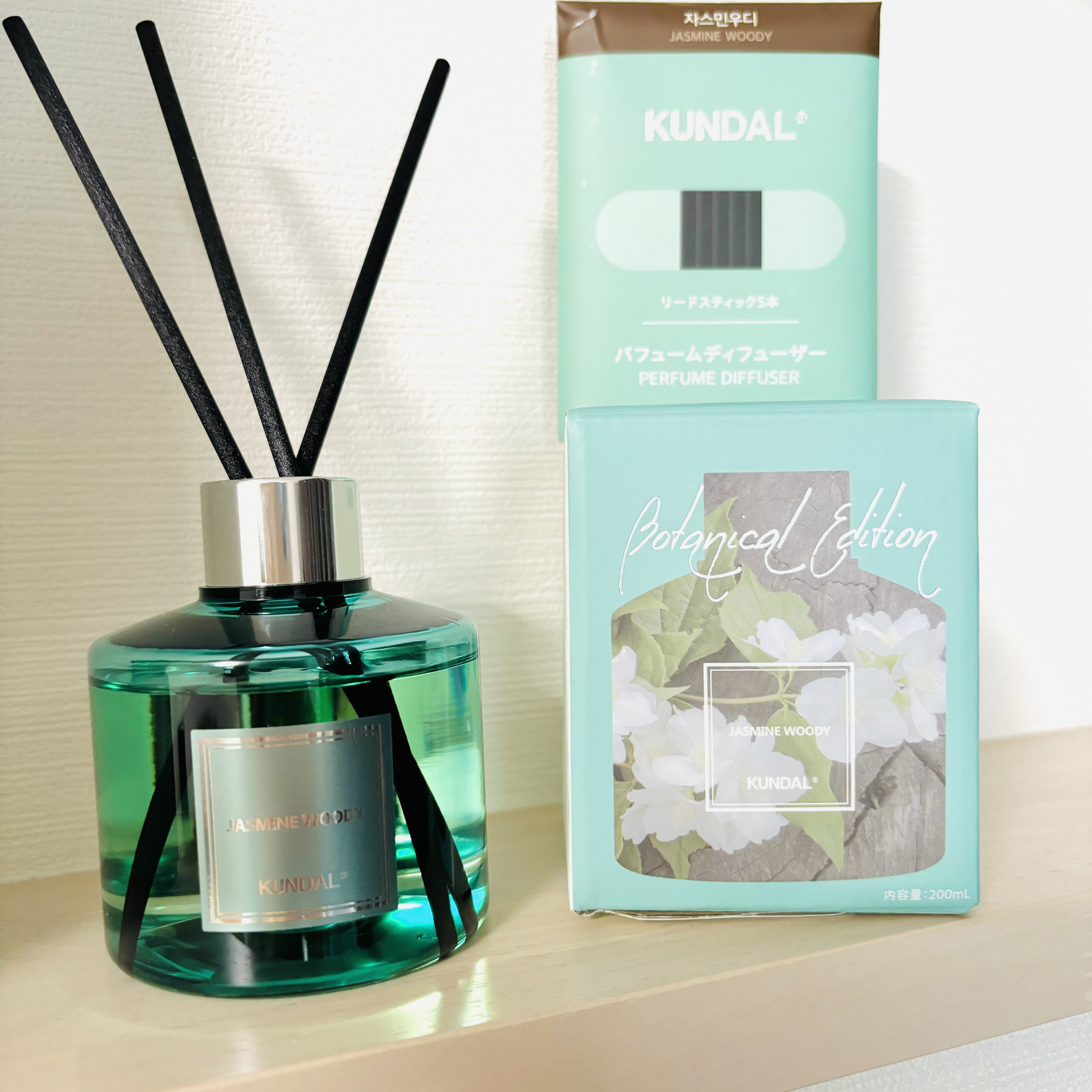 パフュームディフューザー 21. ジャスミンウッディー Jasmine Woody/KUNDAL/ルームフレグランスを使ったクチコミ（3枚目）