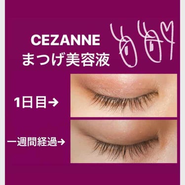 まつ毛美容液/CEZANNE/まつげ美容液を使ったクチコミ（2枚目）