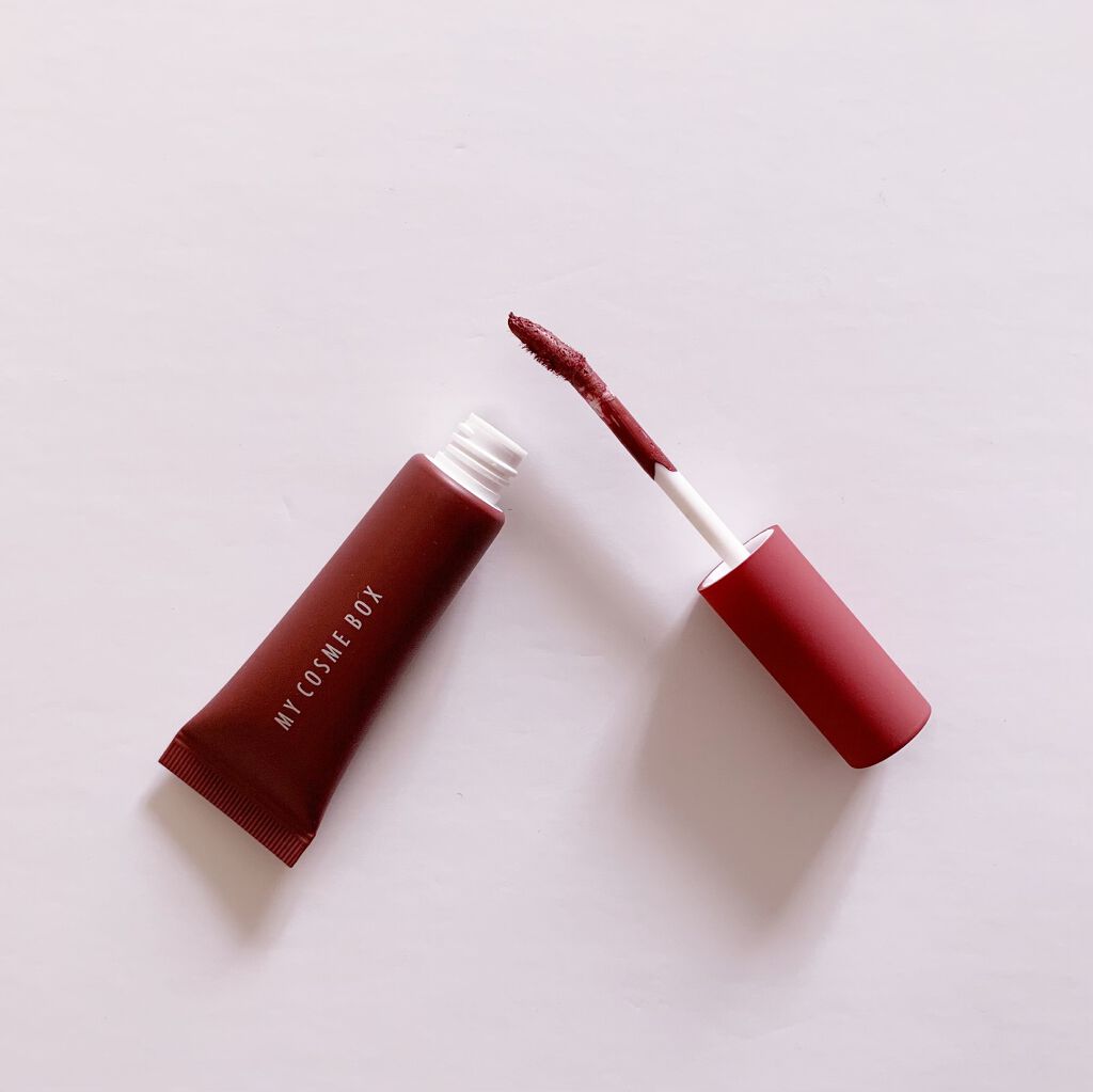 マイマットリップペイント DATE/MY COSME BOX/口紅を使ったクチコミ（2枚目）
