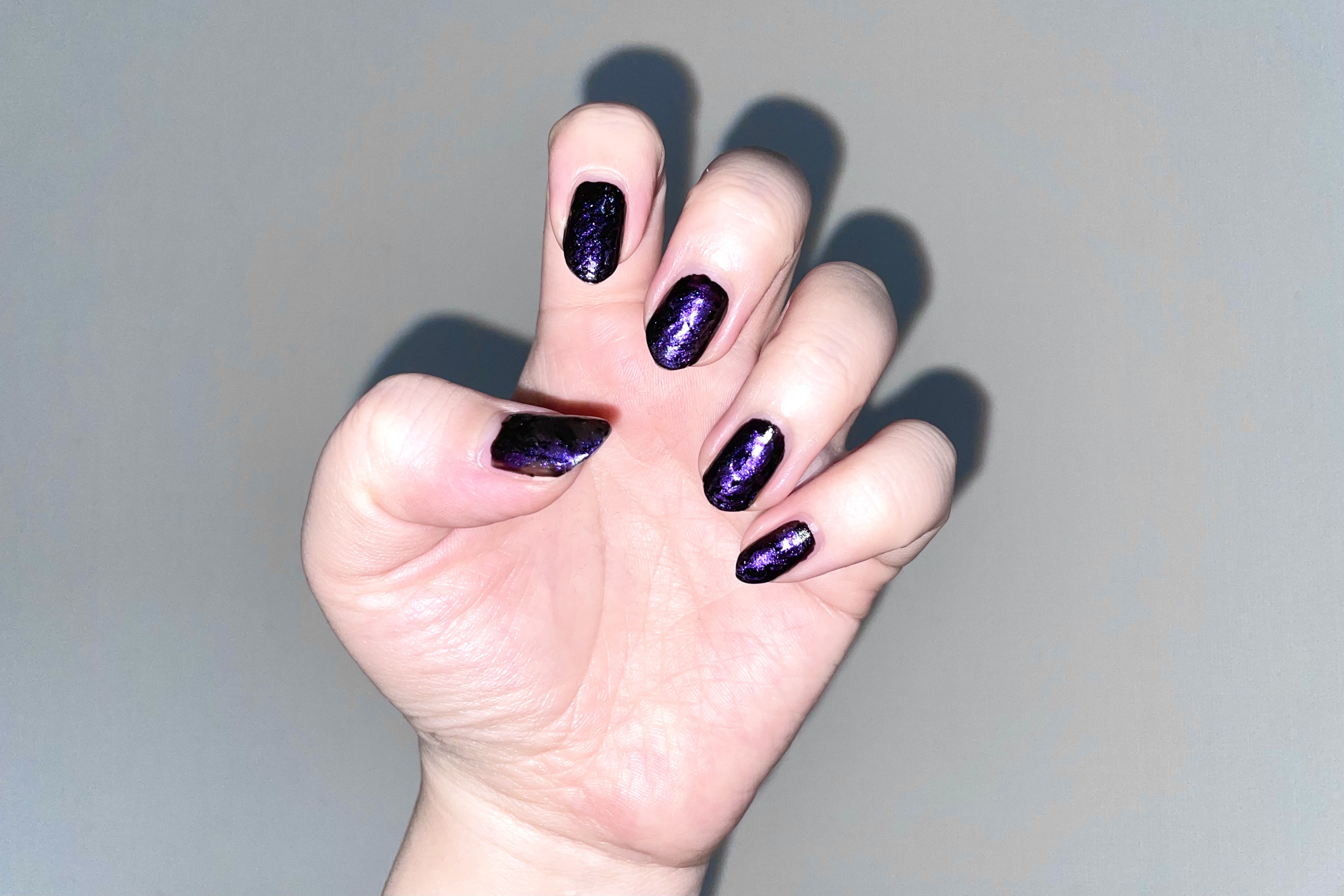 ネイルホリック リミテッドカラー Jungle Night PU123/ネイルホリック/マニキュアを使ったクチコミ（2枚目）