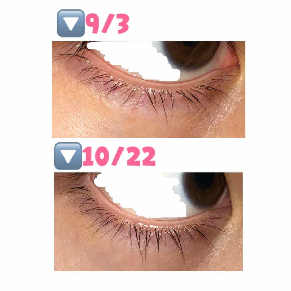 ラッシュジェリードロップ　ＥＸ/MAJOLICA MAJORCA/まつげ美容液を使ったクチコミ（3枚目）