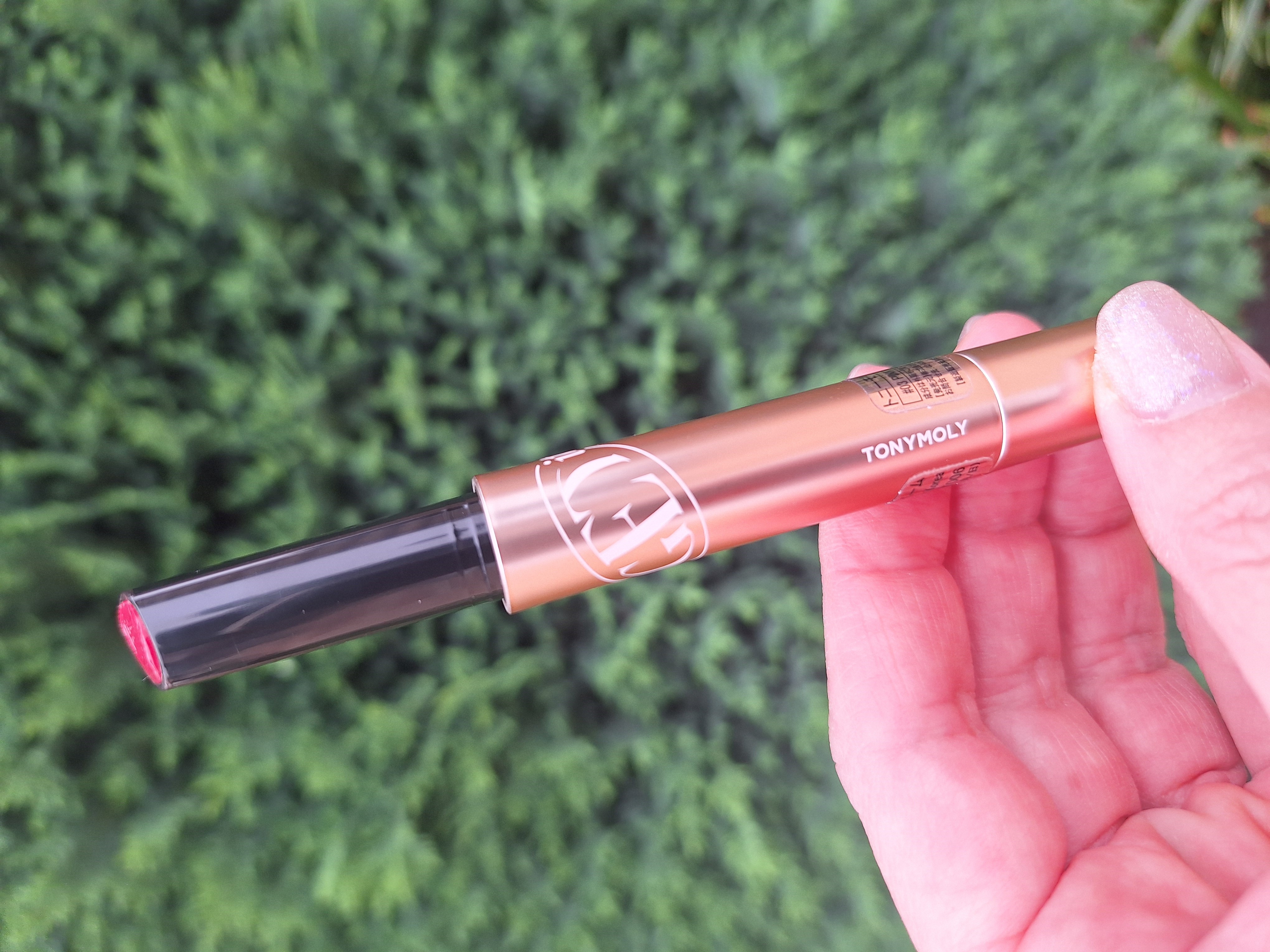 ゲットイットティントグレーズバーム/TONYMOLY/リップティントを使ったクチコミ（2枚目）
