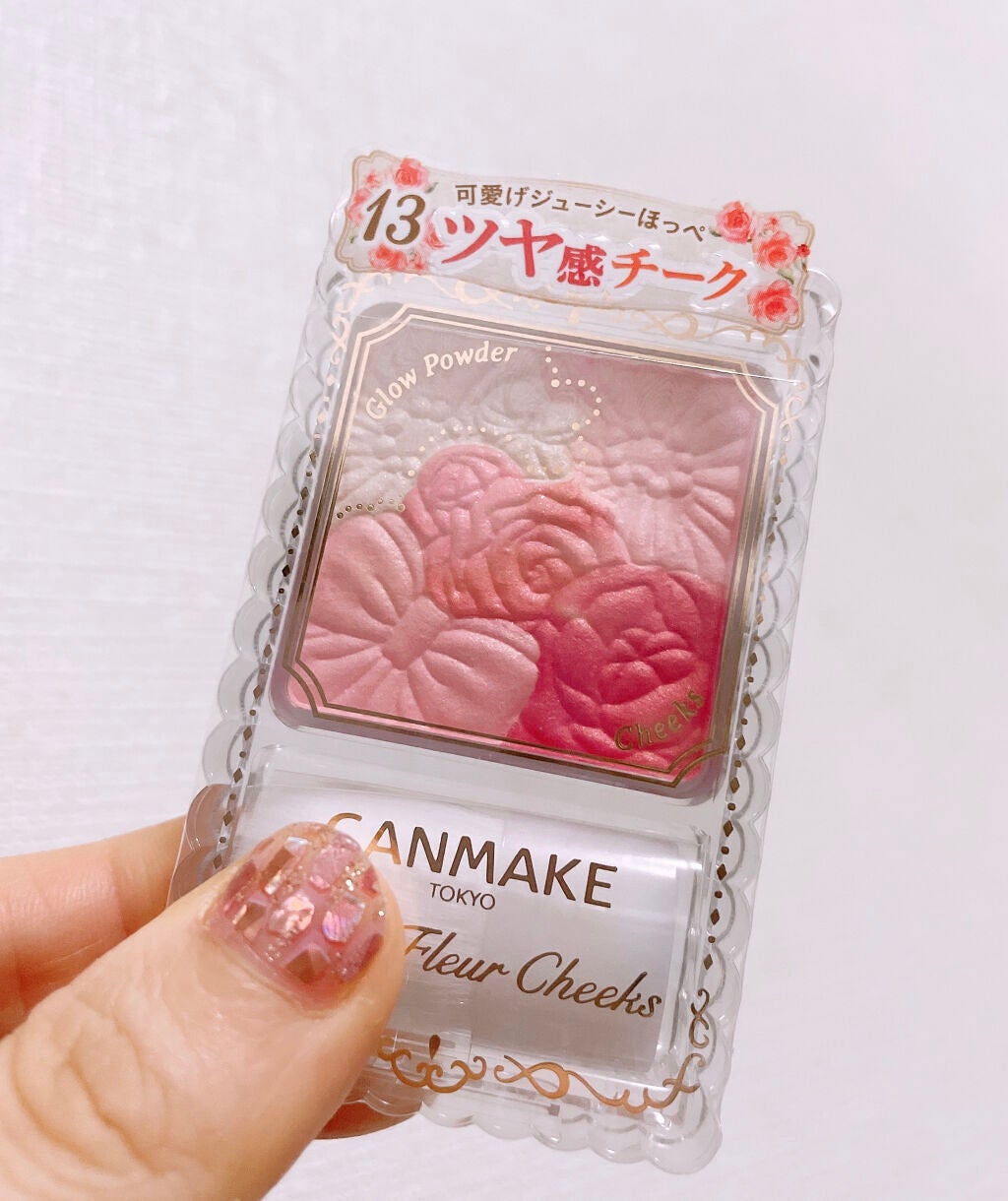 グロウフルールチークス/キャンメイク/パウダーチークを使ったクチコミ(2枚目)