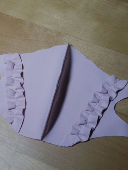 フリルマスク/DAISO/マスクを使ったクチコミ(4枚目)