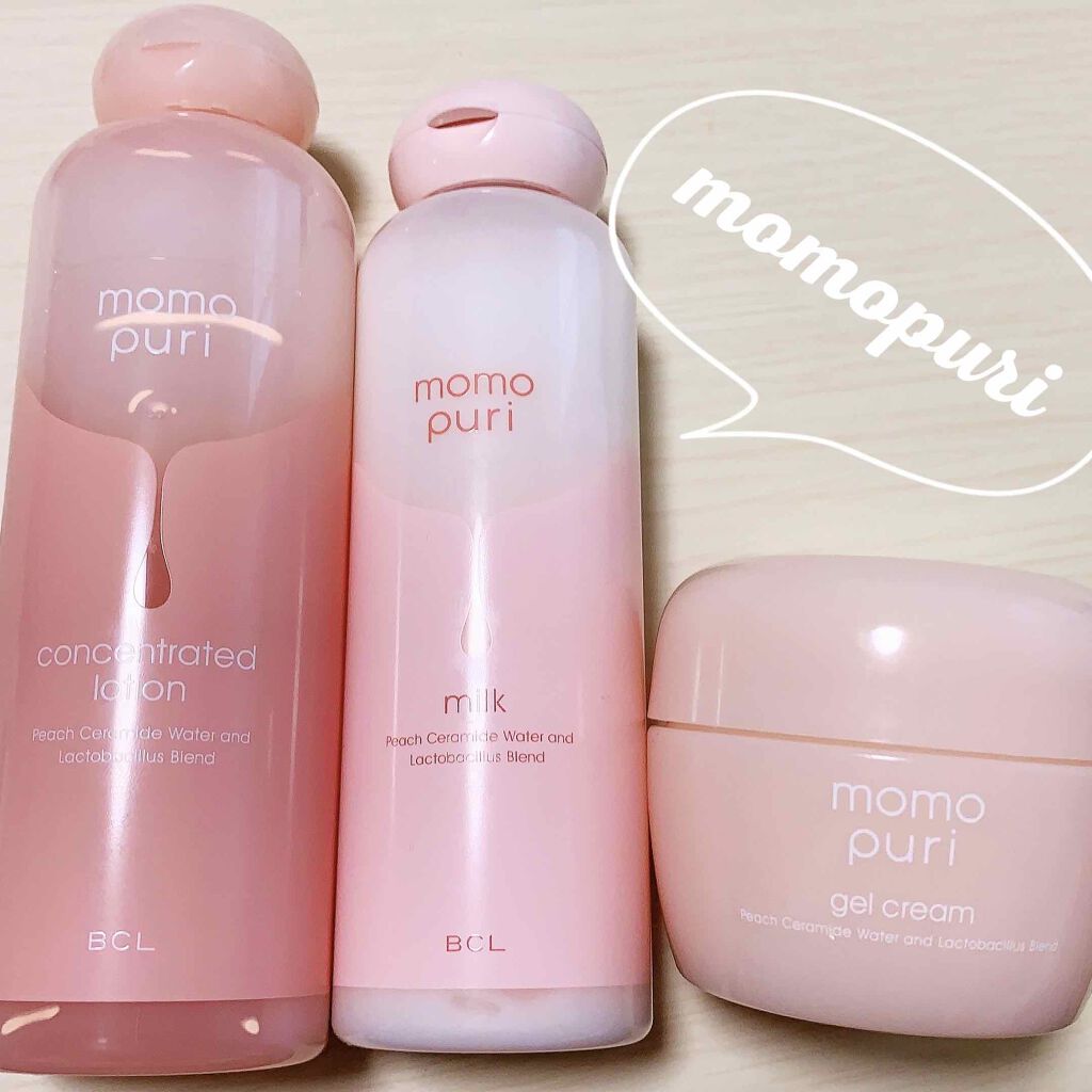 潤いジェルクリーム/ももぷり/オールインワン化粧品を使ったクチコミ（1枚目）