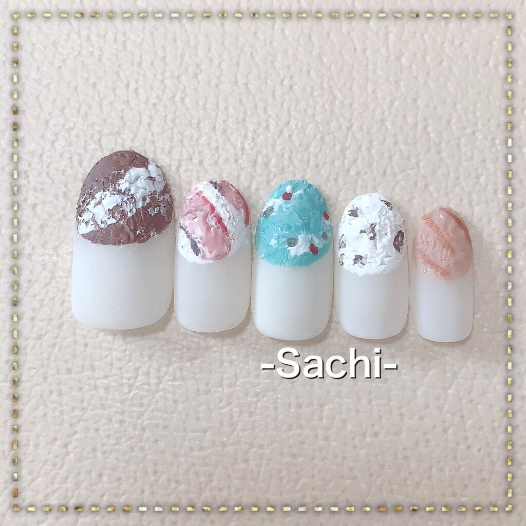 カラフルネイルズ/キャンメイク/マニキュアを使ったクチコミ(3枚目)