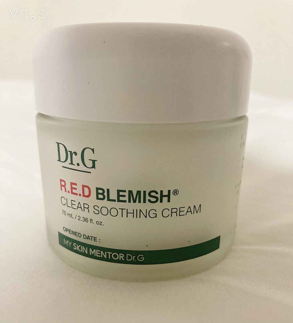レッドB・Cスムージングクリーム/Dr.G/フェイスクリームを使ったクチコミ（1枚目）