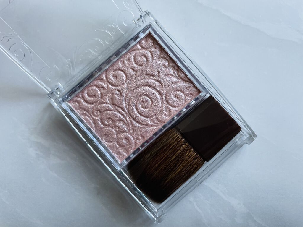 パールグロウハイライト 04 シェルピンク/CEZANNE/パウダーハイライトを使ったクチコミ（1枚目）