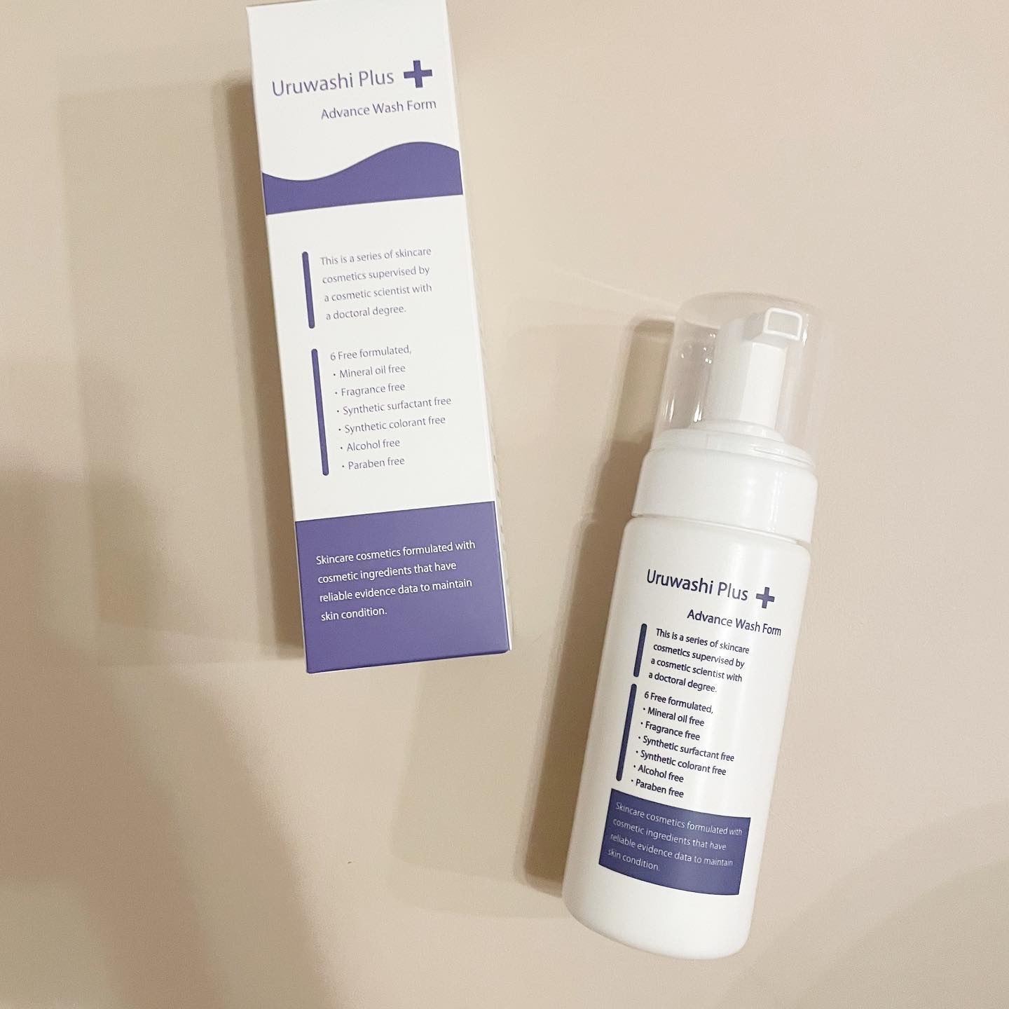 ウルワシプラスAD 洗顔フォーム/ウルワシプラス/泡洗顔を使ったクチコミ（1枚目）