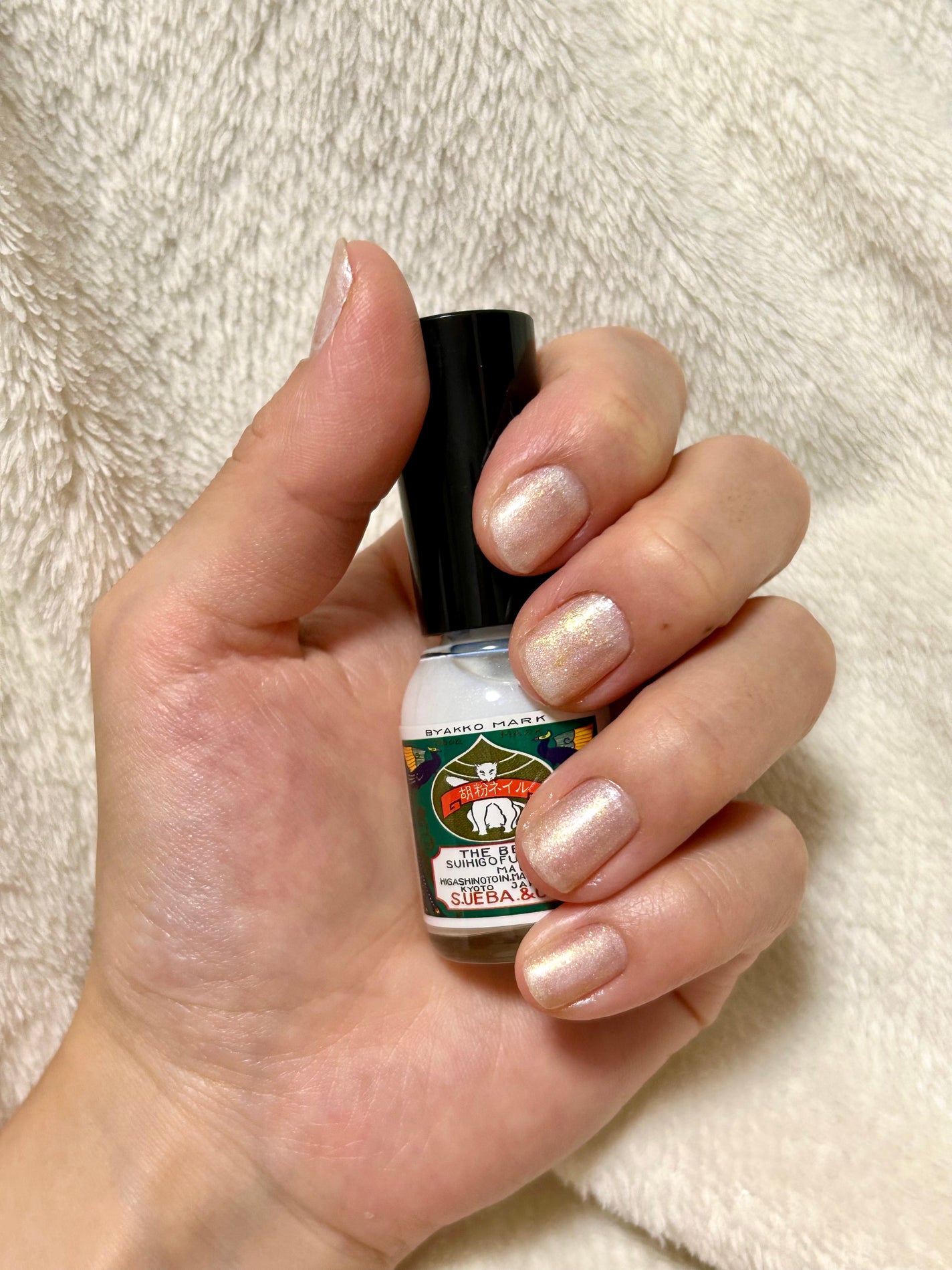 胡粉ネイル/上羽絵惣/マニキュアを使ったクチコミ(1枚目)