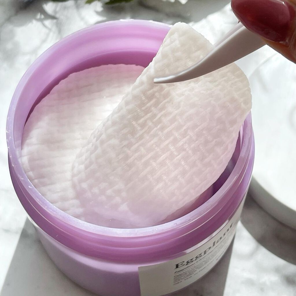 ナスクリアリングピーリングパッドトナー/PAPA RECIPE/トナーパッドを使ったクチコミ（2枚目）