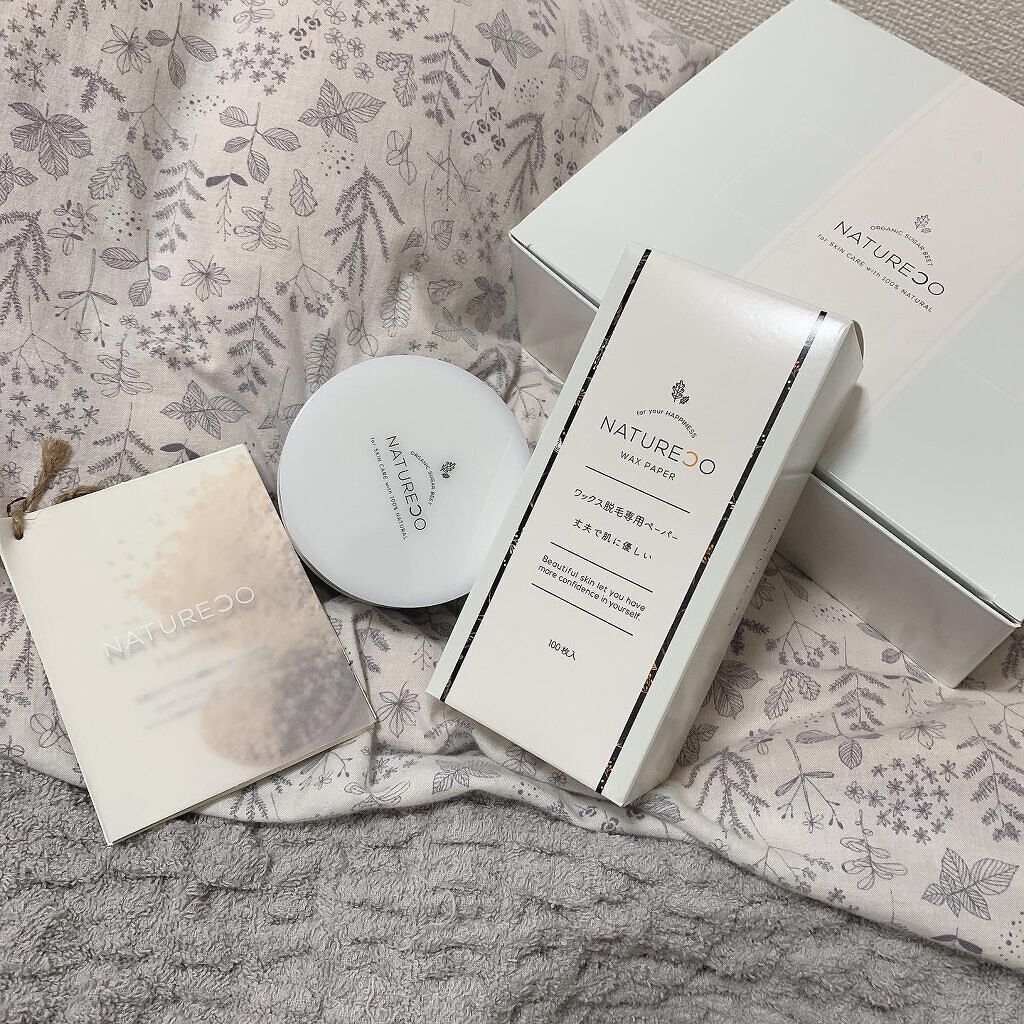 ブラジリアンワックス スターターセット/natureco/除毛クリームを使ったクチコミ（1枚目）