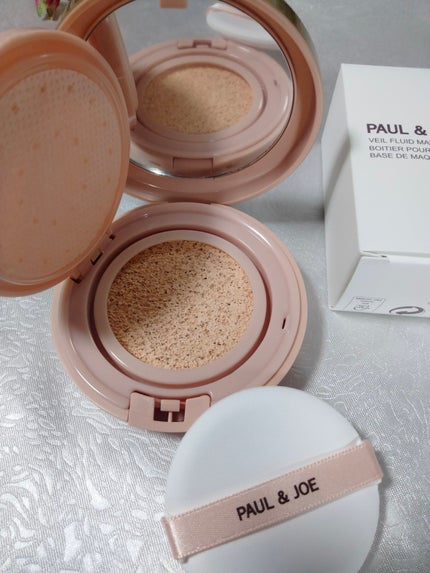 シースルー ヴェール コンパクト/PAUL & JOE BEAUTE/ファンデーションを使ったクチコミ(3枚目)