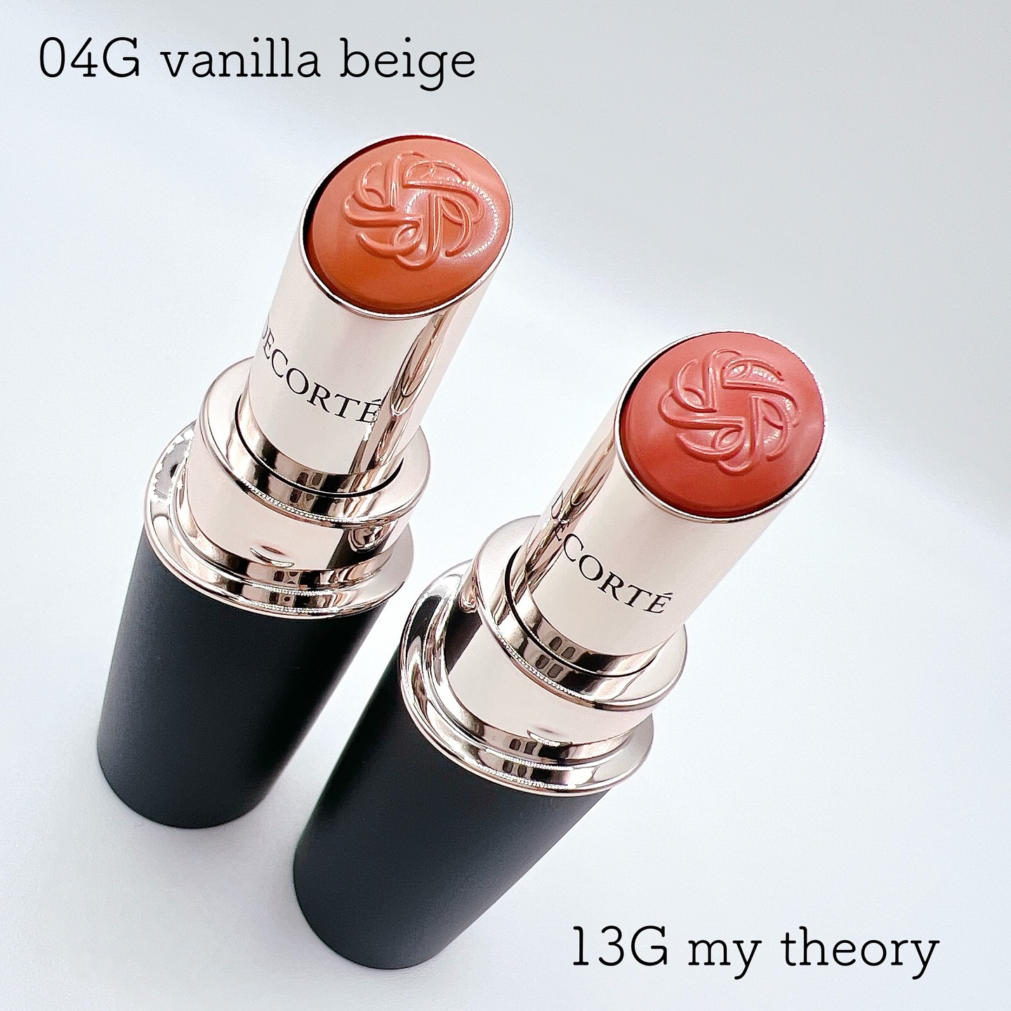 ルージュデコルテ　クリームグロウ 04G vanilla beige/DECORTÉ/口紅を使ったクチコミ（1枚目）