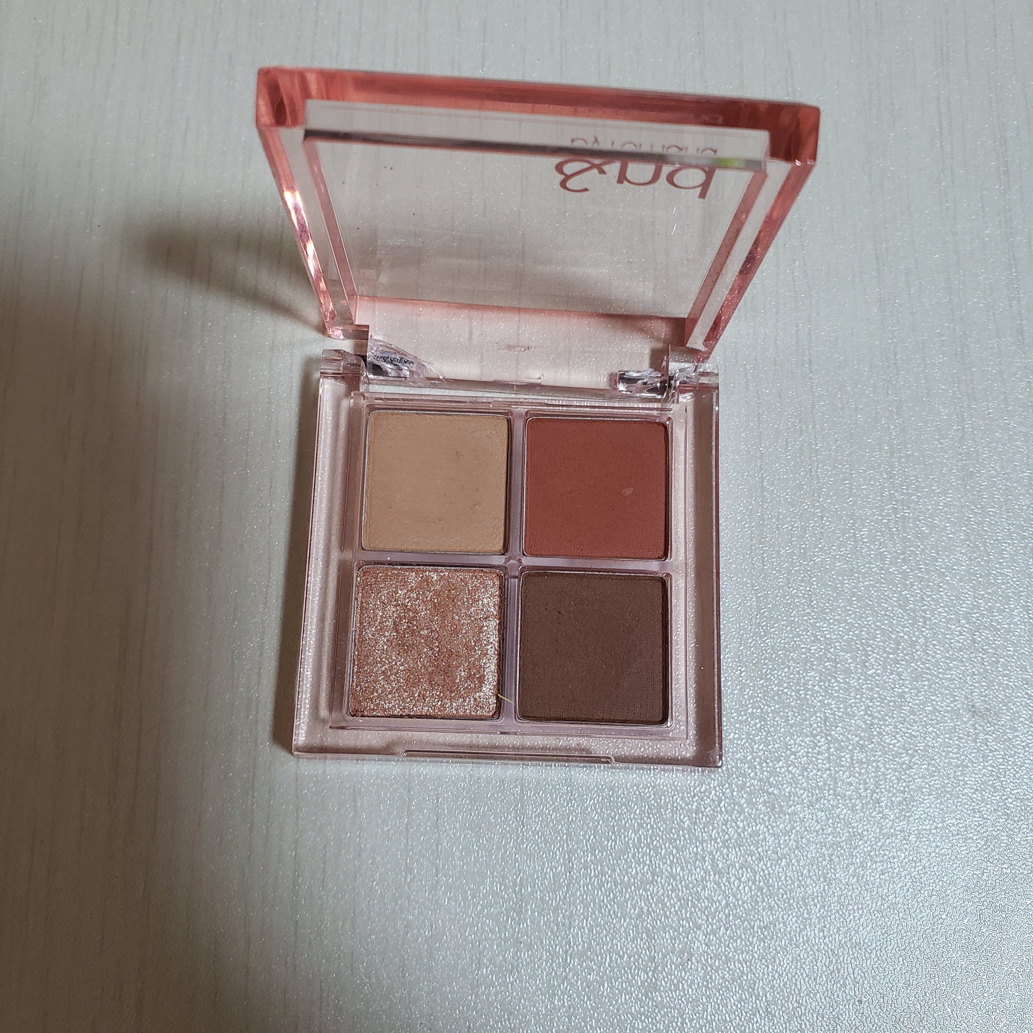 アンドバイロムアンド　メロウアイパレット BR02 アップルシナモン/&nd by rom&nd/アイシャドウパレットを使ったクチコミ（2枚目）