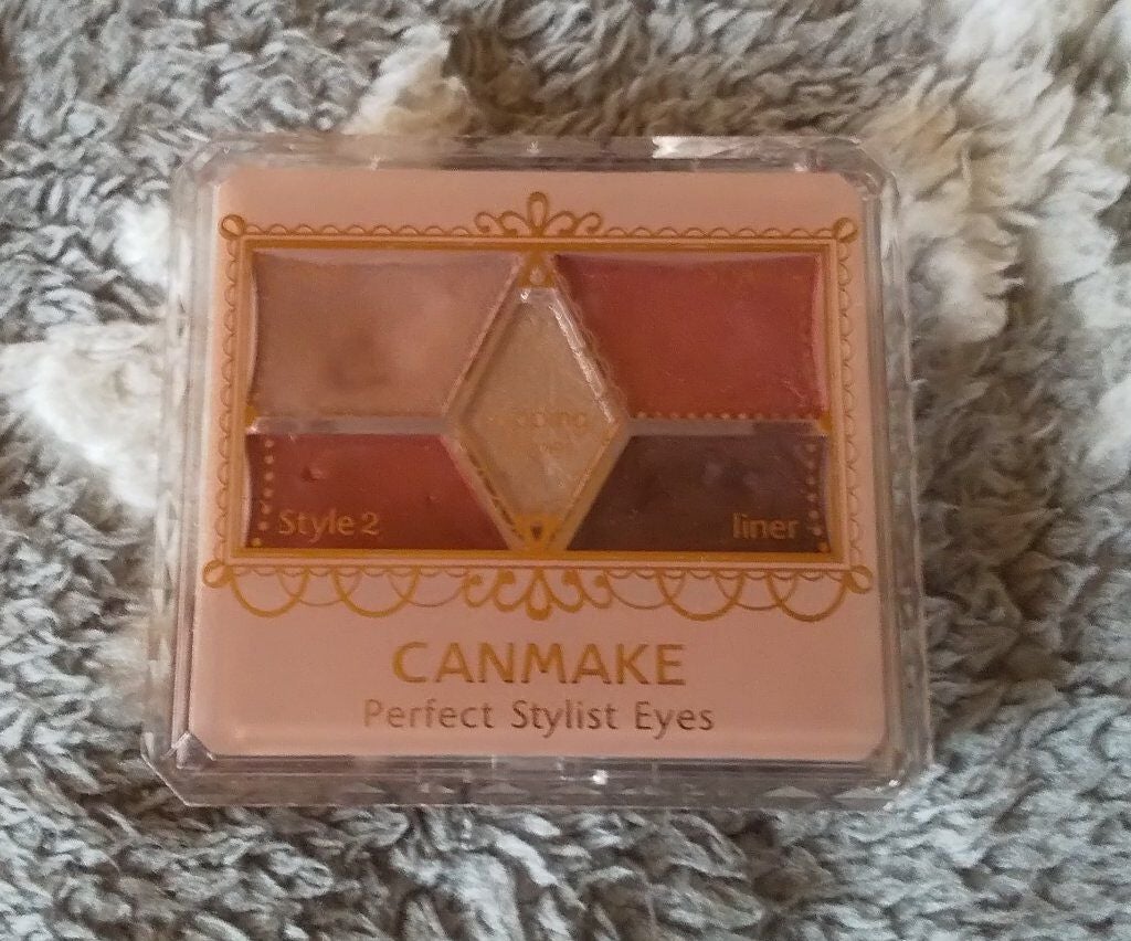 【旧品】パーフェクトスタイリストアイズ/キャンメイク/アイシャドウパレットを使ったクチコミ(1枚目)