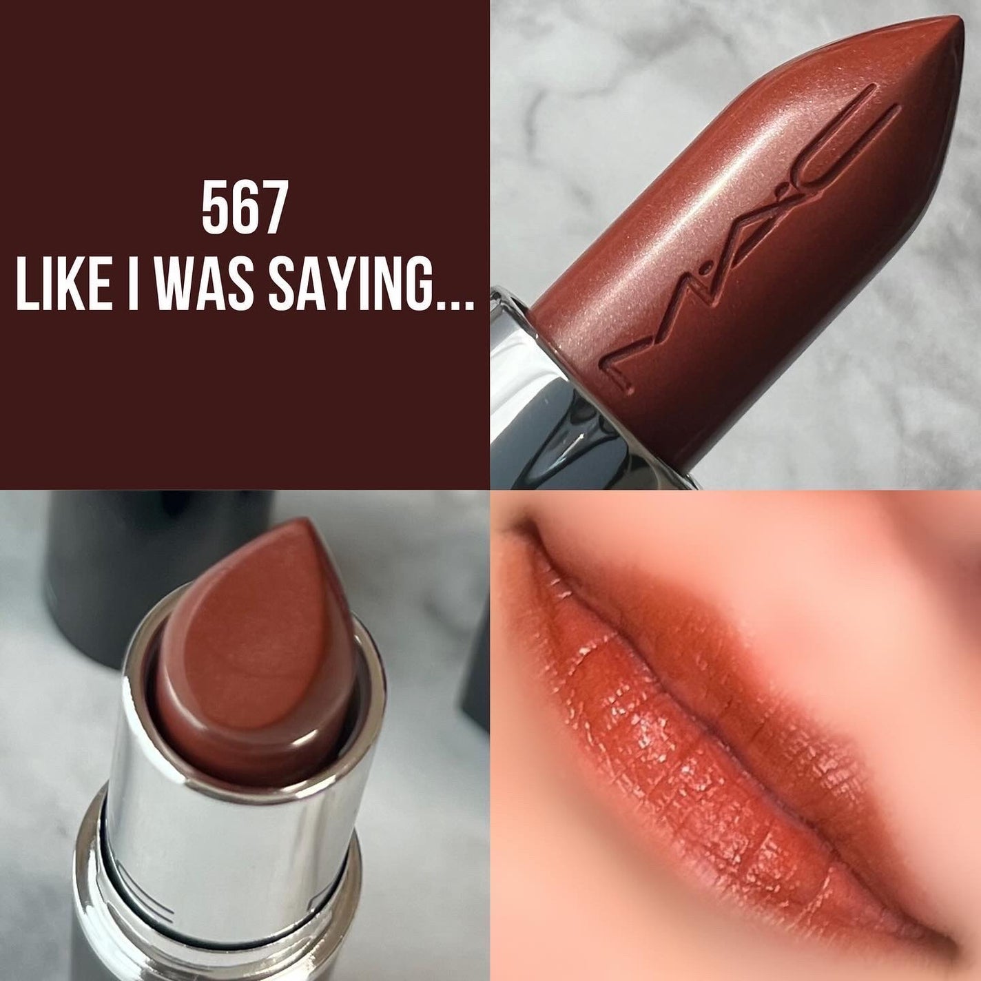 ラスターガラス リップスティック/M・A・C/口紅を使ったクチコミ(8枚目)