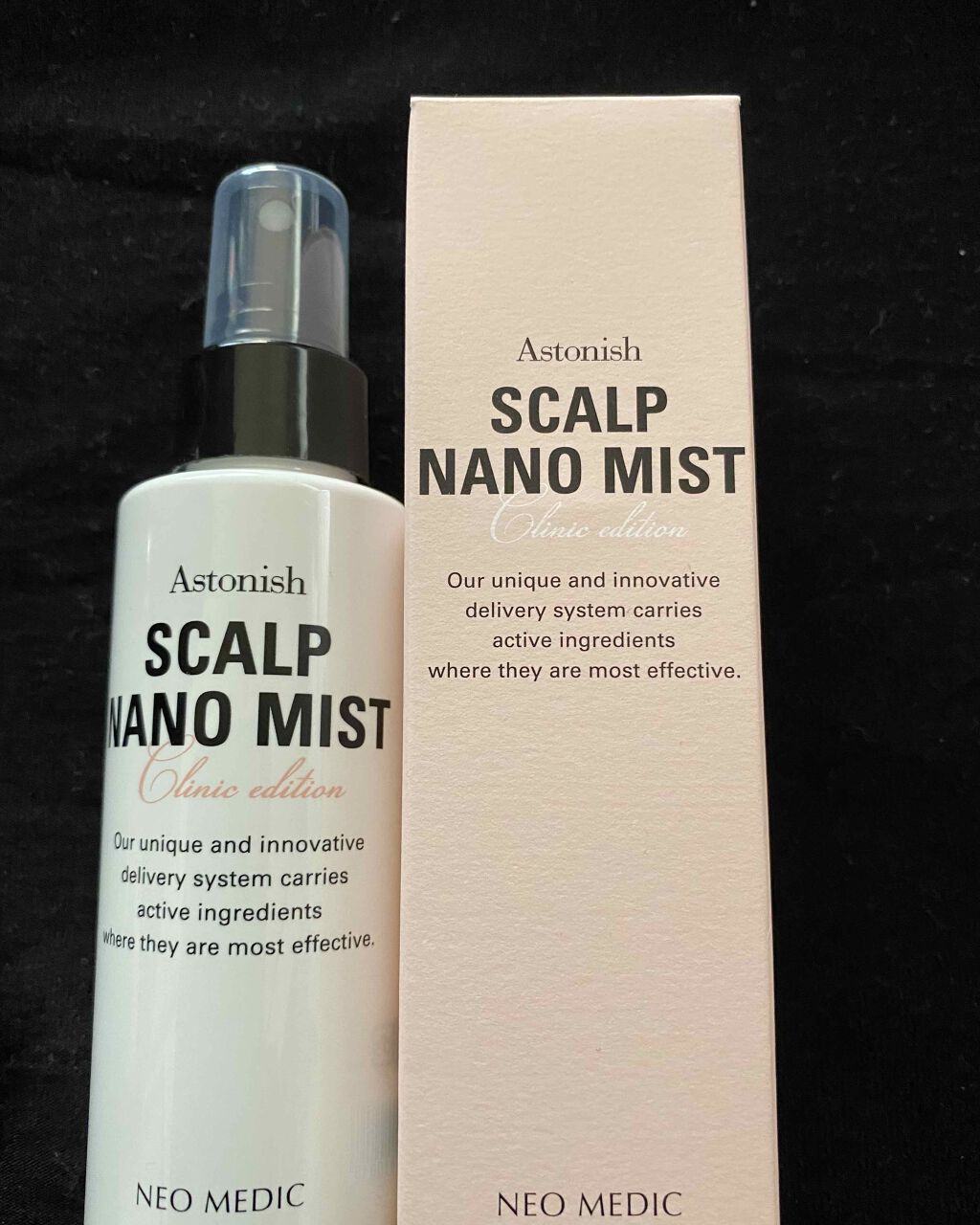 アストニッシュ スカルプナノミスト/クリニックエディション/頭皮ローションを使ったクチコミ（2枚目）