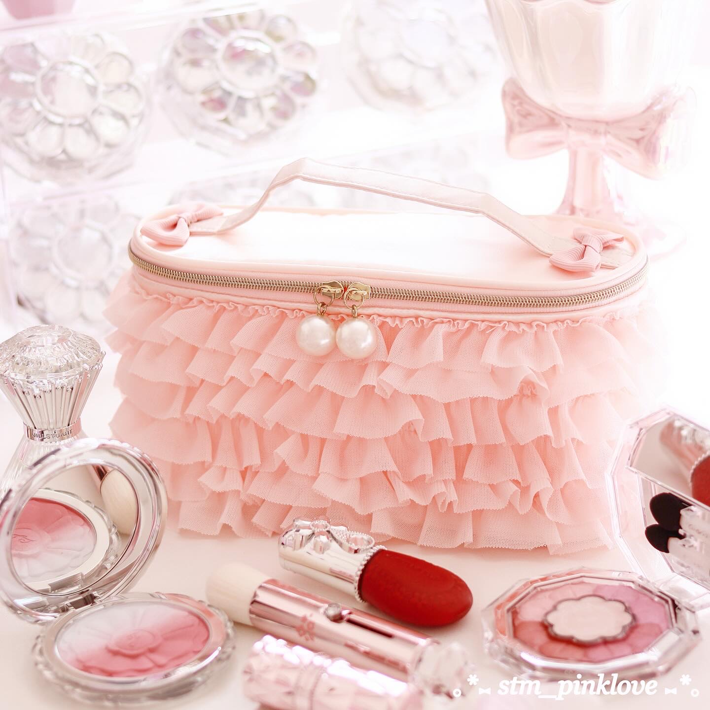 バニティポーチ/pink trick/その他を使ったクチコミ（1枚目）