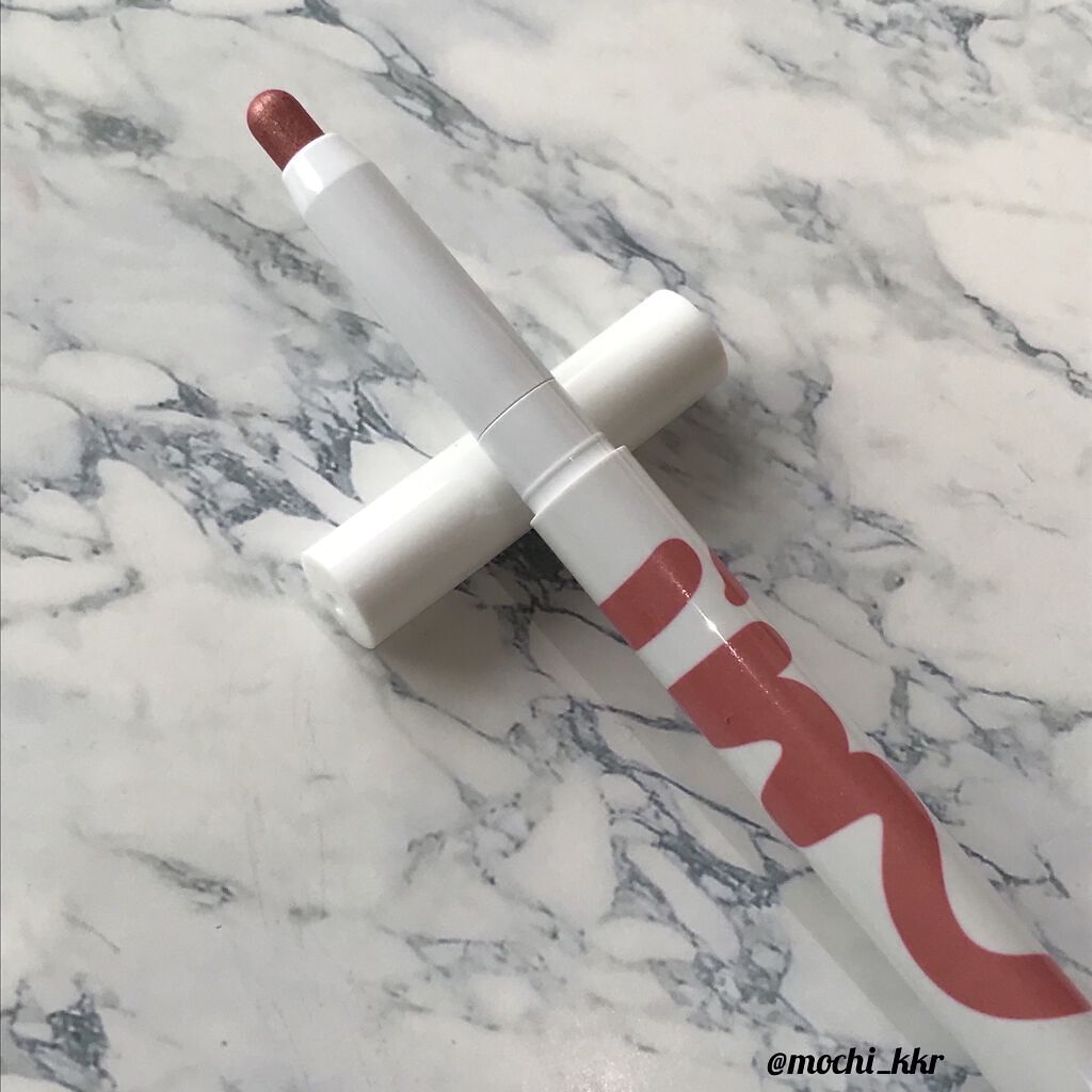 アイムスティックシャドウシマー 004 ローズケープ/i’m meme/スティックアイシャドウを使ったクチコミ（2枚目）