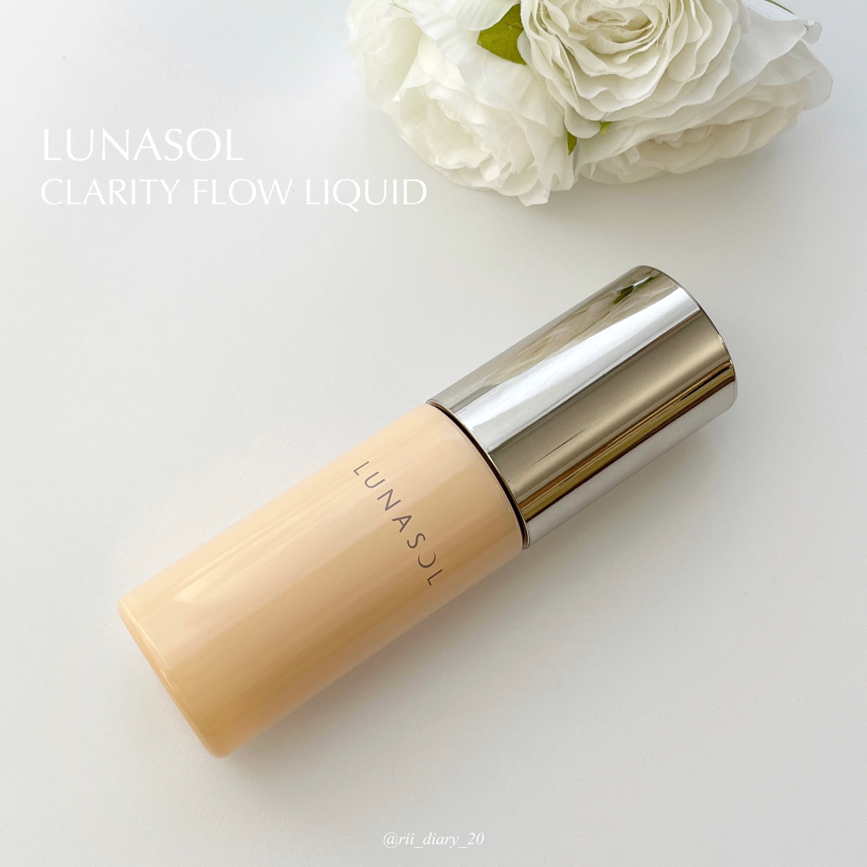 クラリティフロウリクイド/LUNASOL/リキッドファンデーションを使ったクチコミ（1枚目）