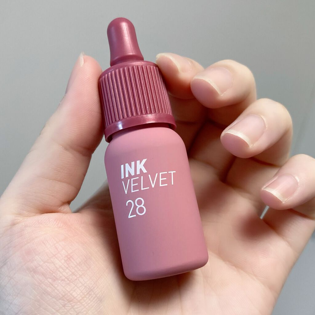 インク ベルベット/PERIPERA/口紅を使ったクチコミ(2枚目)