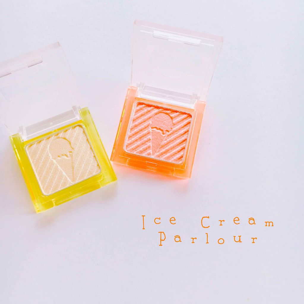 アイシャドウ/アイスクリームパーラー コスメティクス/単色アイシャドウを使ったクチコミ(1枚目)