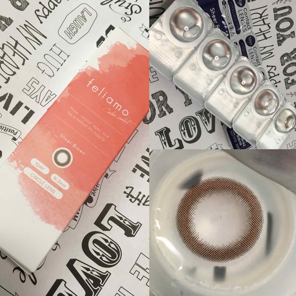 feliamo 1day/feliamo/ワンデー（１DAY）カラコンを使ったクチコミ（3枚目）