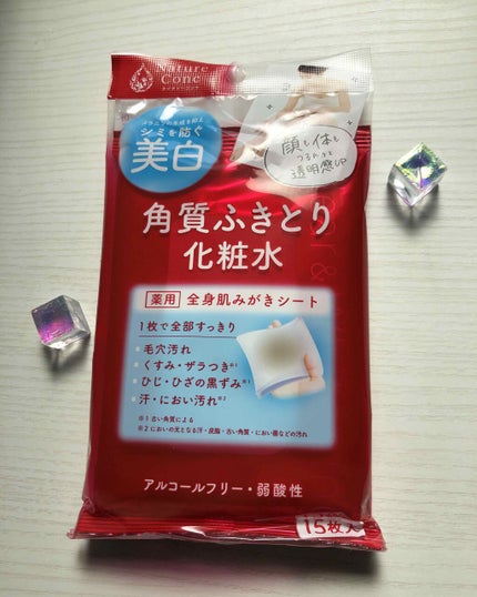 ネイチャーコンク 薬用 ふきとり化粧水シート/ネイチャーコンク/トナーパッドを使ったクチコミ(1枚目)