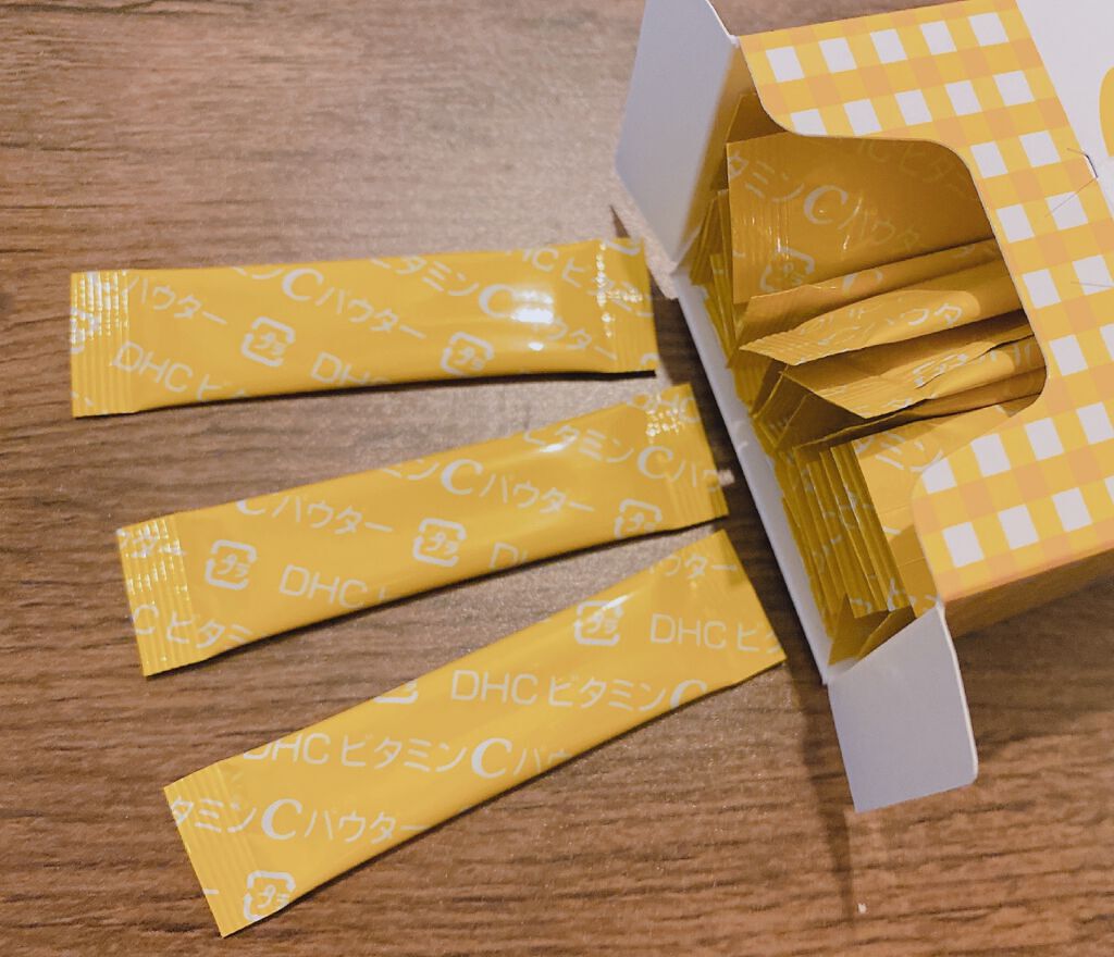 ビタミンCパウダー/DHC/美容サプリメントを使ったクチコミ（2枚目）