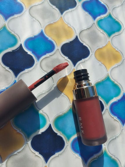 RMK リクイド リップカラー 06 アラモアナ モーブ/RMK/口紅を使ったクチコミ(3枚目)