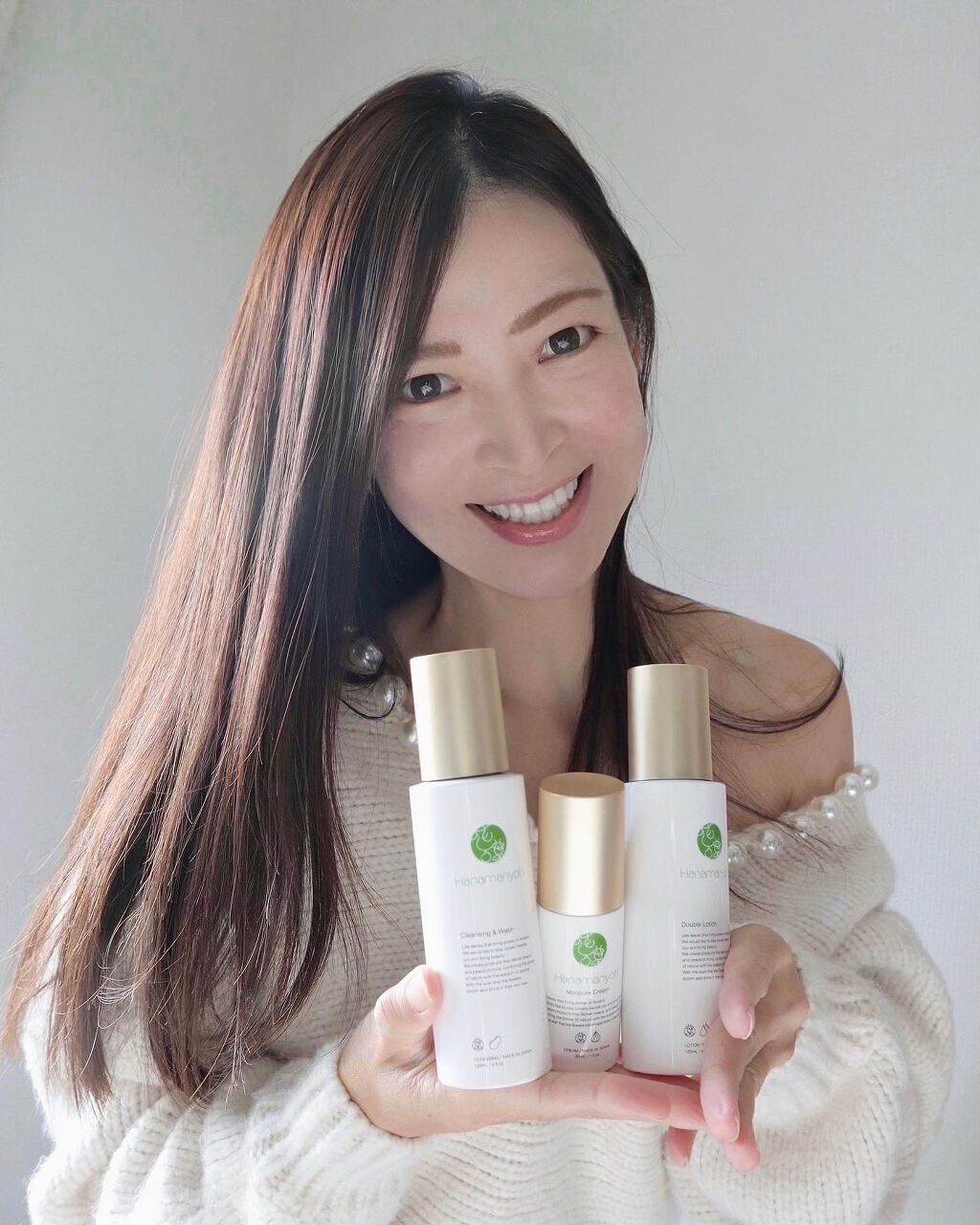 えっちゃんフォロバ on LIPS 「メリークリスマス🎄🤶🤍話題の花万葉OriginalLineを試..」(1枚目)