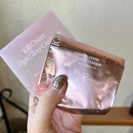 キル カバー ハイ グロウ クッション/CLIO/クッションファンデーションを使ったクチコミ(5枚目)